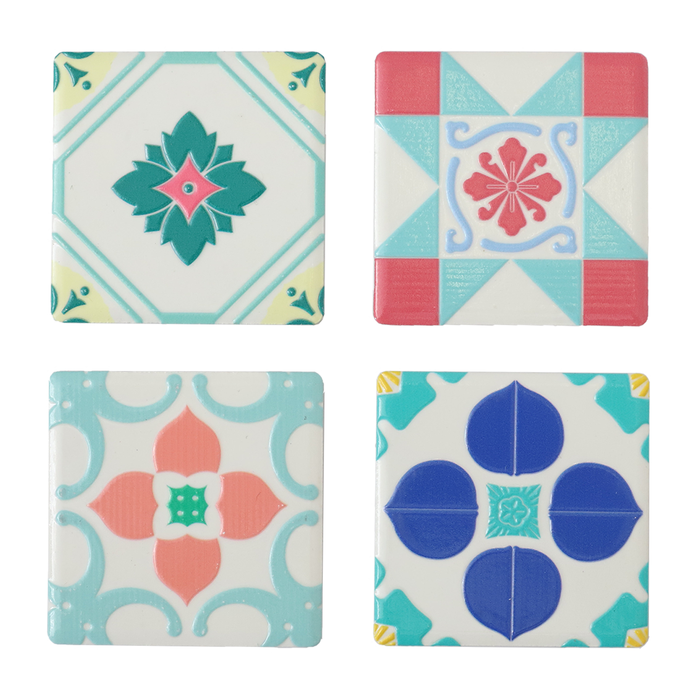 闽南花砖冰箱贴